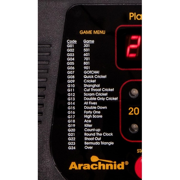 Arachnid Cricket Pro 650 Tournament-Quality Electronic Dartboard with Micro - Image 5