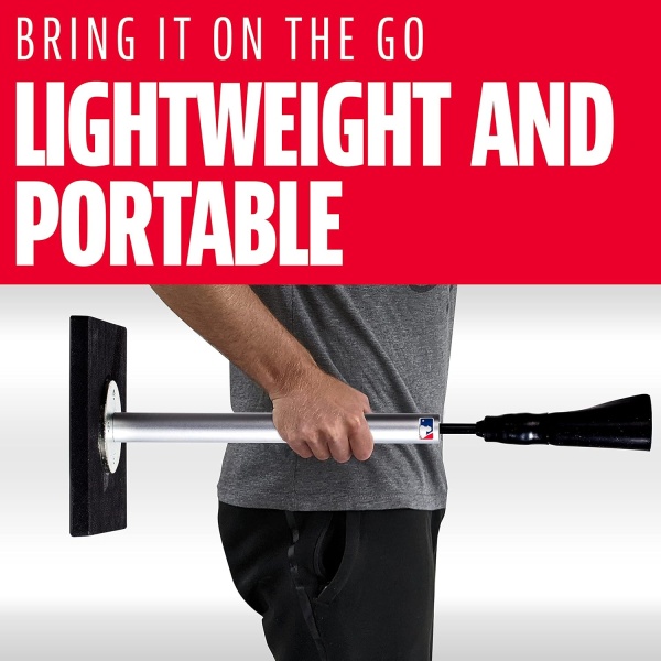 Franklin Sports Portable Batting Tee - Industrial Grade Adjustable Baseball - Image 7
