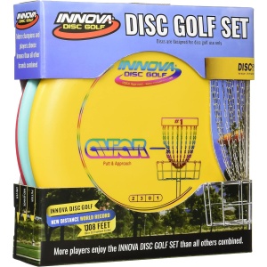 Innova Disc Golf Set – Driver, Mid-Range & Putter, Comfortable DX Plastic