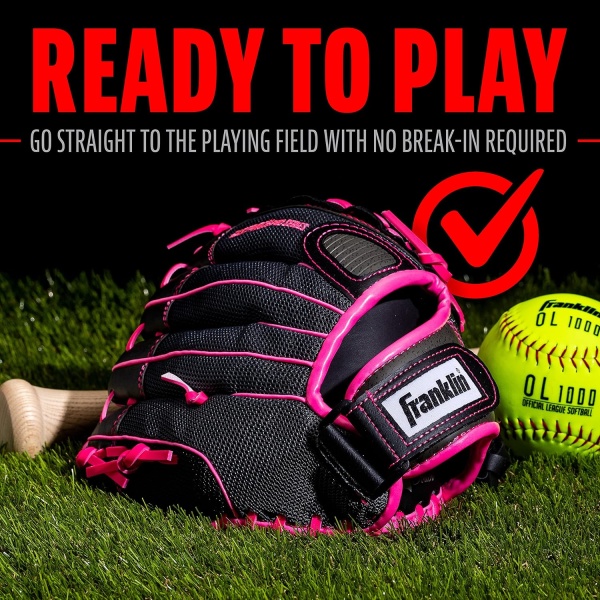Franklin Sports Girls Softball Glove - Women's Windmill Fastpitch + Slowpitch - Image 6