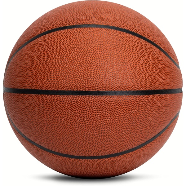 AND1 Street Grip Premium Composite Leather Basketball & Pump- Official Size 7 - Image 2