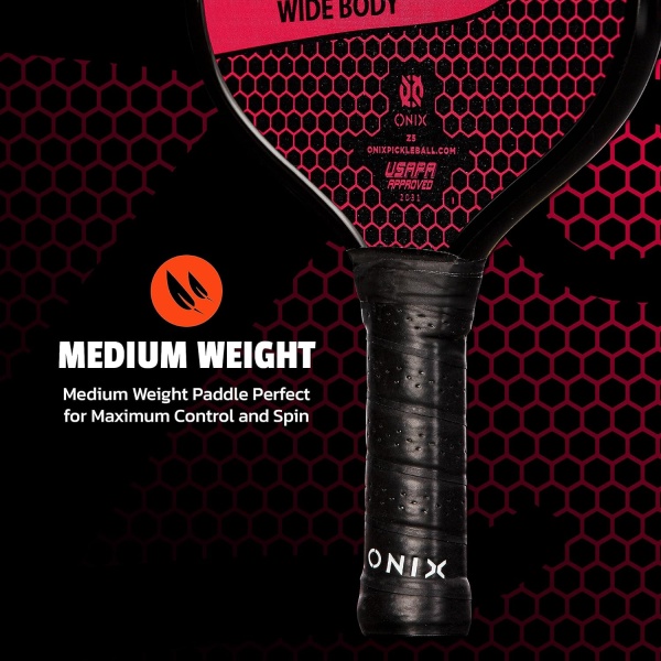 ONIX Graphite MOD Z5 Graphite Carbon Fiber Pickleball Paddles - Image 6