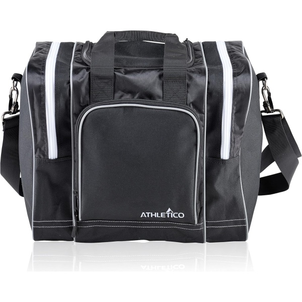 Athletico Bowling Bag for Single Ball - Single Ball Tote Bag With Padded Ball