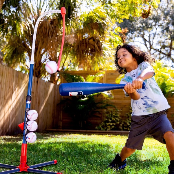 Franklin Sports Grow-with-Me Kids Baseball Batting Tee + Stand Set for Youth - Image 5