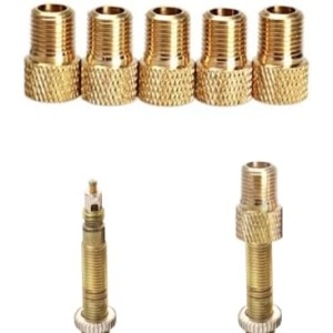 Presta to Schrader Valve Adapter for Bike, Inflate Presta Valve Tire