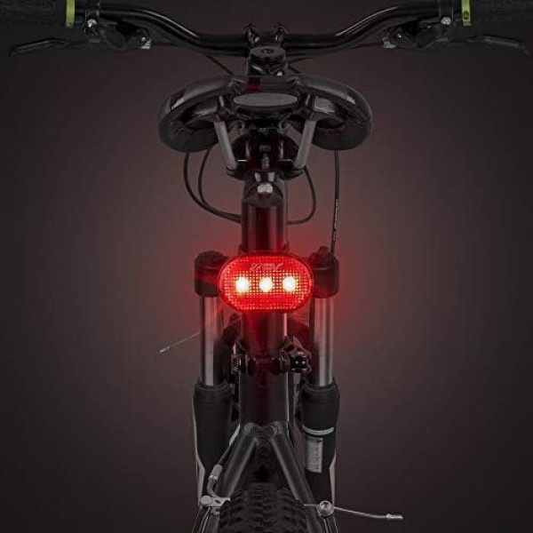 BV Bike Lights, Super Bright with 5 LED Bike Headlight & 3 LED Rear, Bike Lights - Image 3
