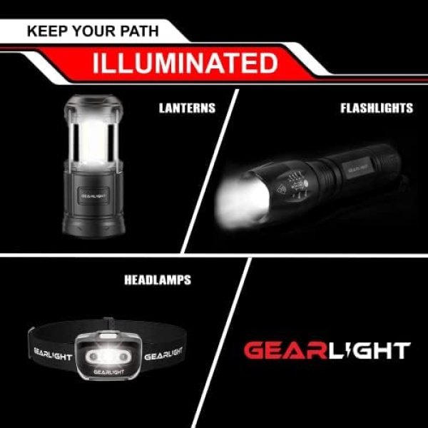 GearLight Rechargeable Bike Light, Bike Headlight and Tail Light Set - Image 9