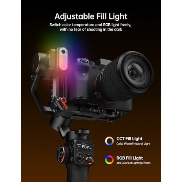hohem iSteady MT2 Kit Gimbal Stabilizer for Camera, 3-Axis Gimbal - Image 6
