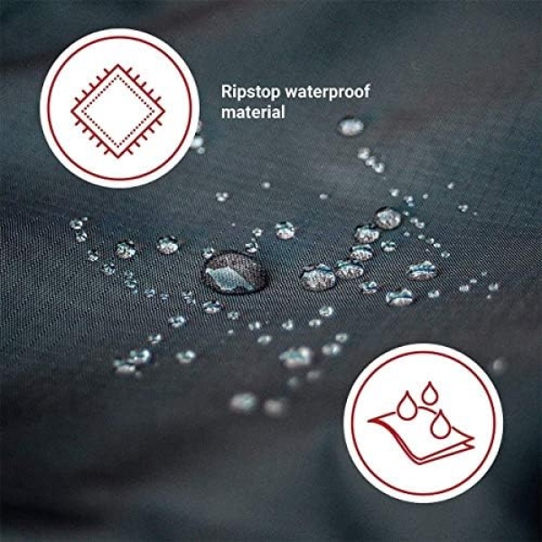 Indeed BUY Bike Cover for 1, 2 or 3 Bikes Waterproof Bicycle Cover Outdoor Bike - Image 7